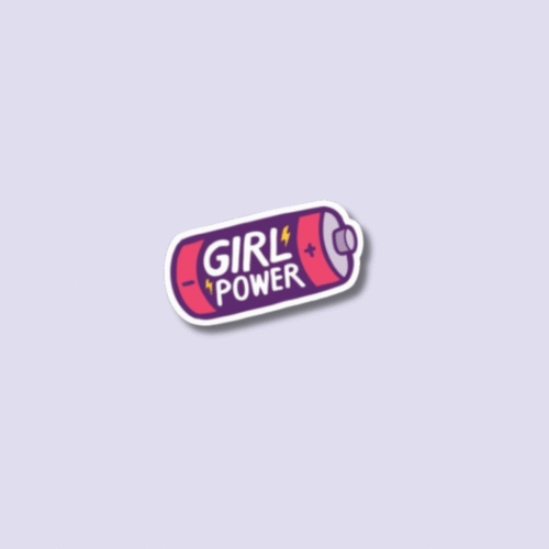 Webiste Stickers (10) ' Girl Power' Sticker