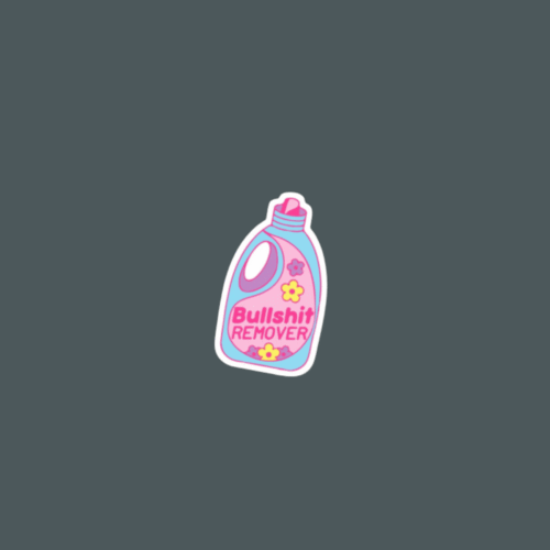 Bullshit Remover Sticker