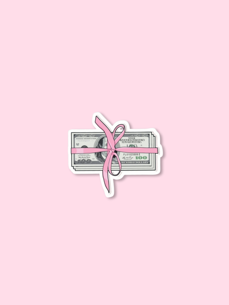 14 Dollar Sticker