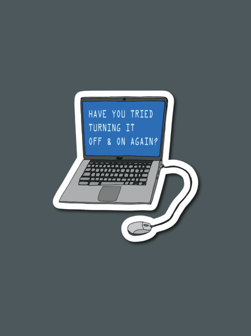 6 Laptop - Sticker