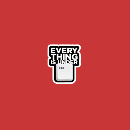 CTRL Sticker