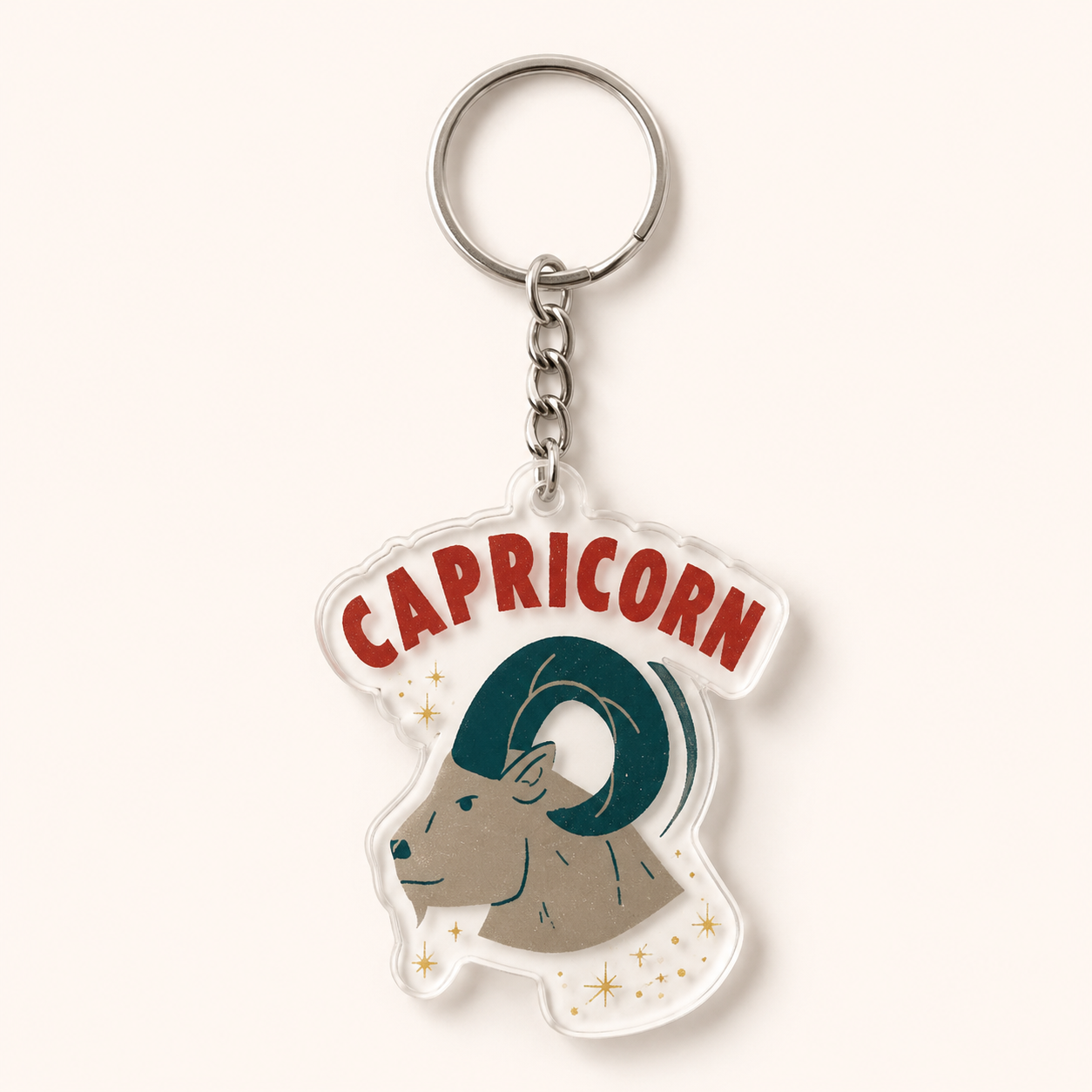 ChatGPT Image Jun 21, 2026, 02_24_29 PM Capricorn - Acrylic Keychain
