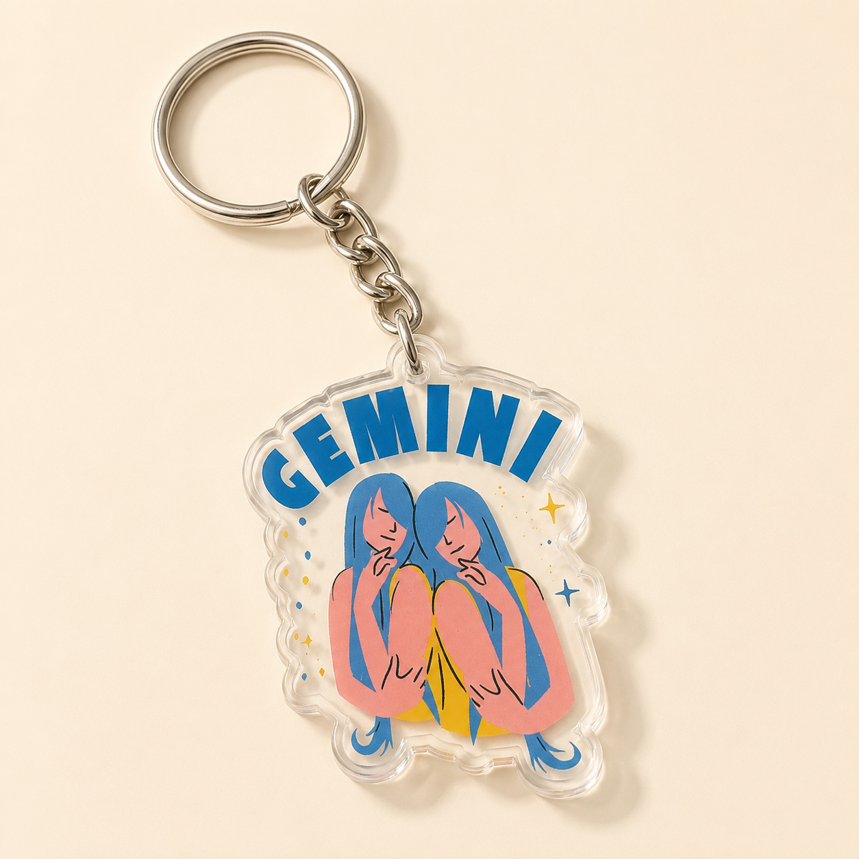 ChatGPT Image Jun 21, 2026, 02_34_55 PM Gemini - Acrylic Keychain