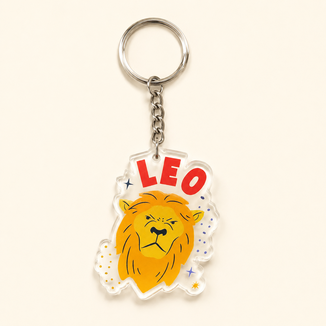 ChatGPT Image Jun 21, 2026, 02_38_46 PM Leo - Acrylic Keychain