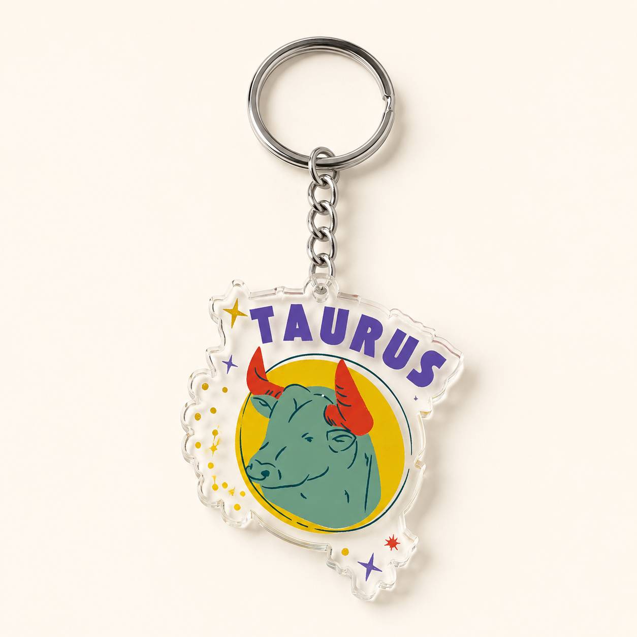 ChatGPT Image Jun 21, 2026, 02_40_21 PM Taurus - Acrylic Keychain