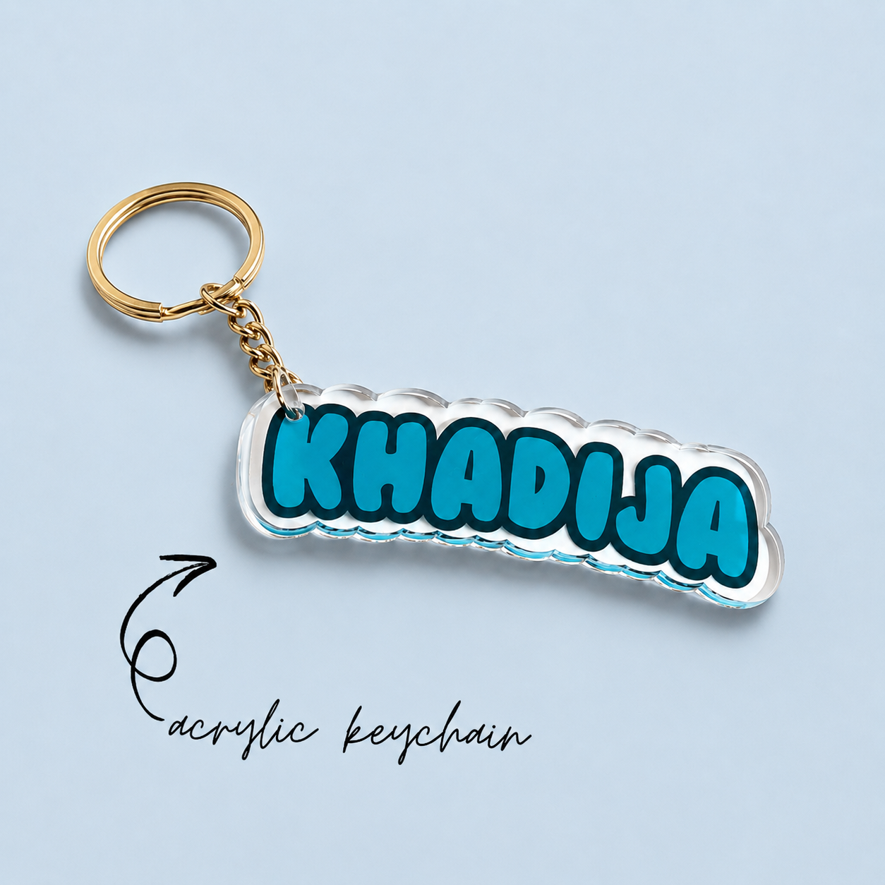 'Cried But Did ...' Keychain