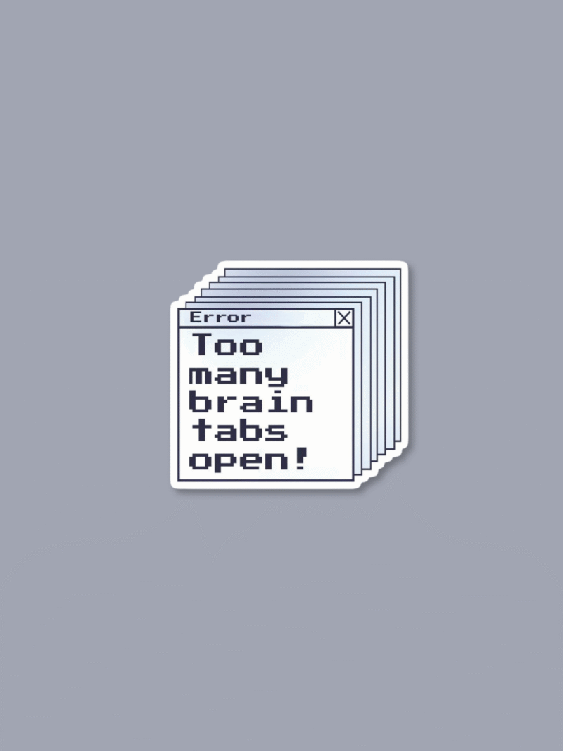 4 Braintabs - Sticker