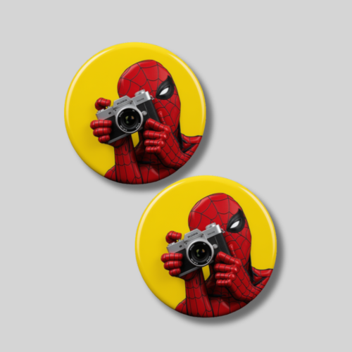 5 Spider-Man Pin Badge