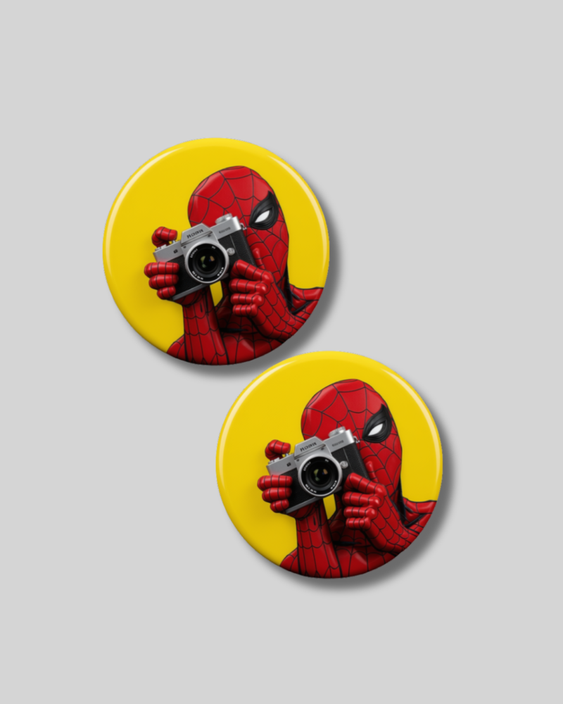 5 Spider-Man Pin Badge
