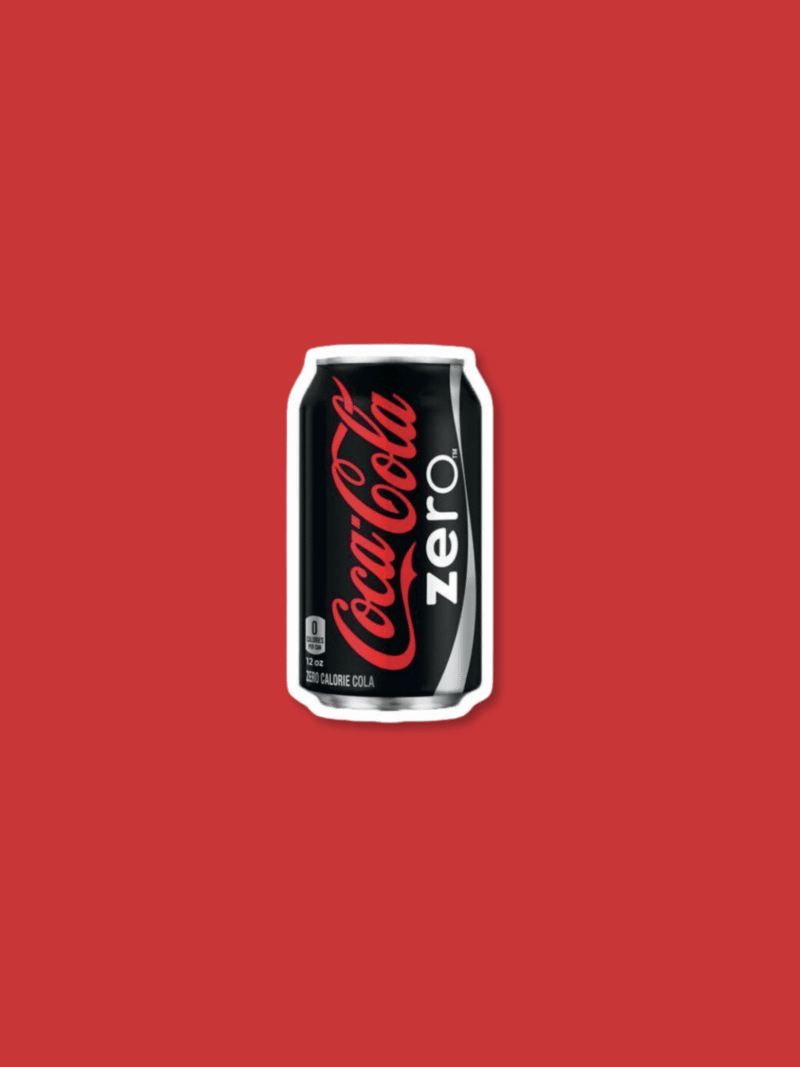 Cola Cola Diet Sticker