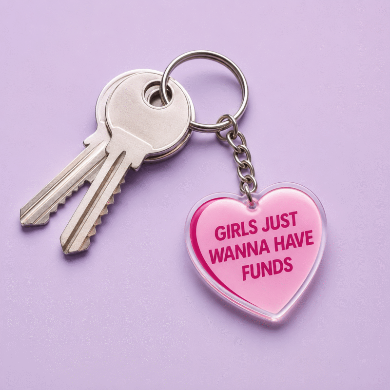 ChatGPT Image Jun 21, 2026, 03_17_49 PM (1) 'Funds over Fun' Keychain