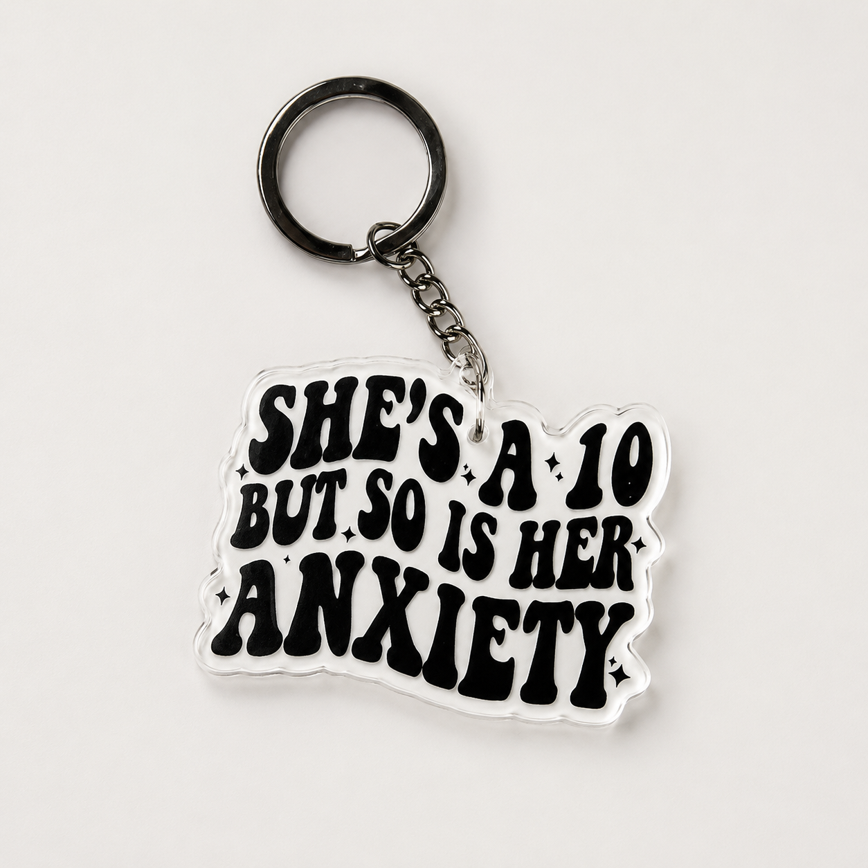 Anxiety Keychain