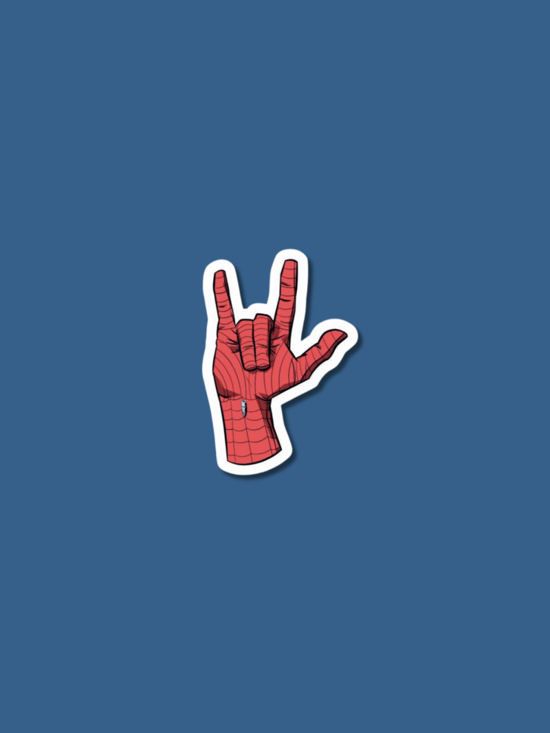 2 Spiderman Sticker