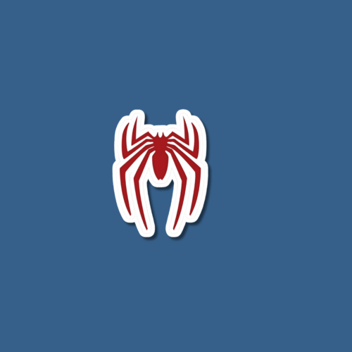 3 Spiderman Sticker