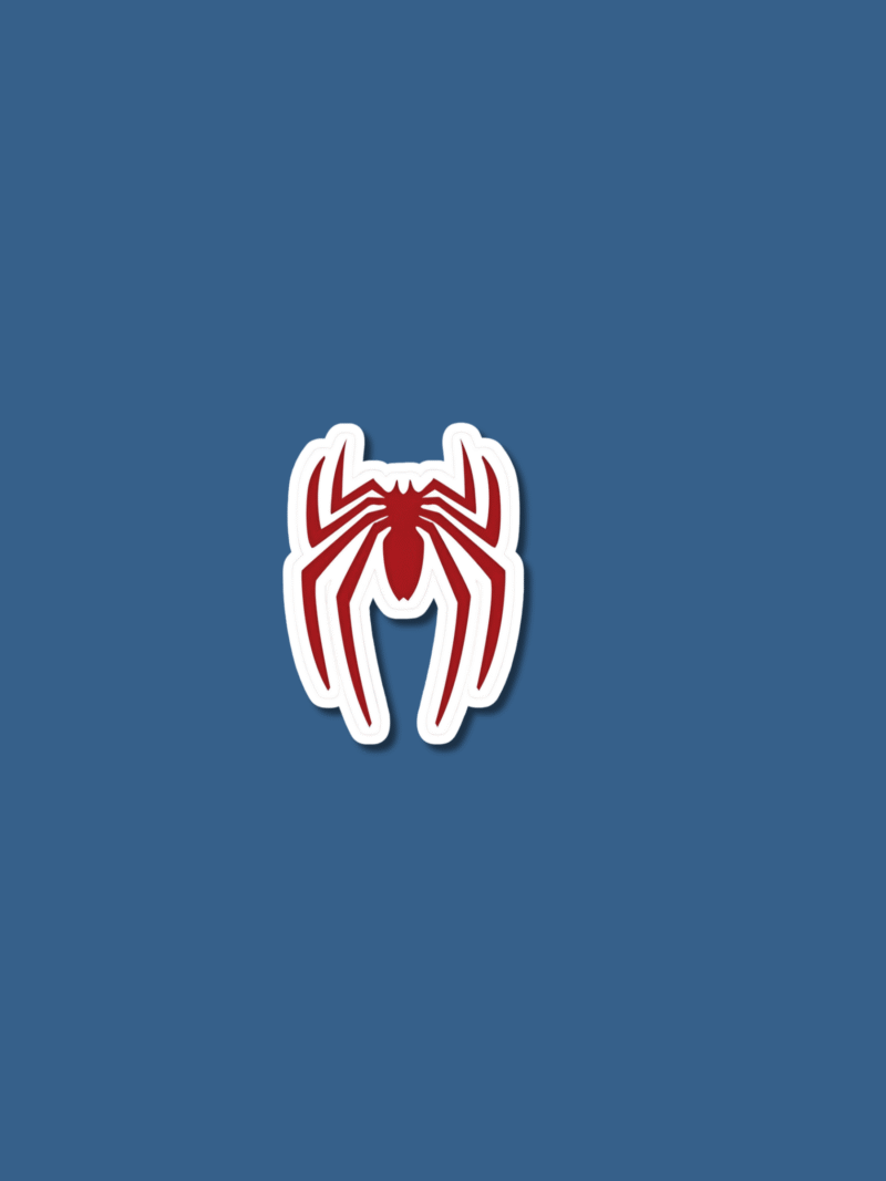 3 Spiderman Sticker