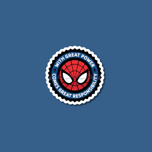 4 Spiderman Sticker