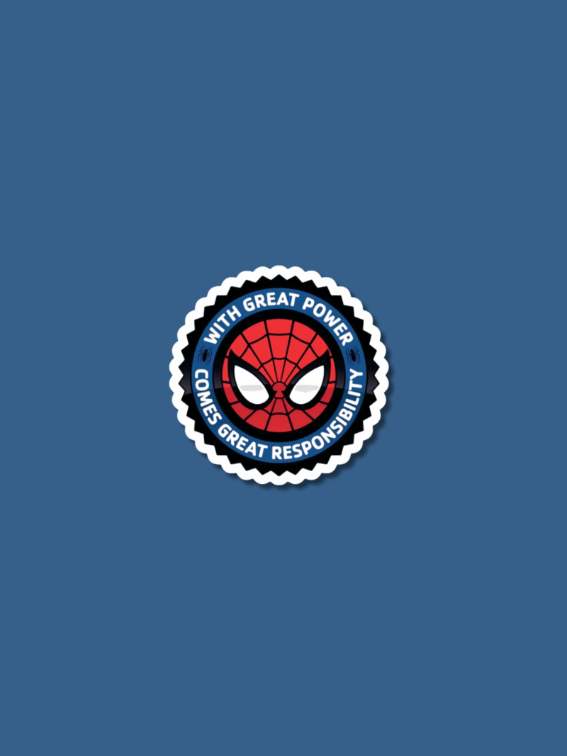Spiderman Sticker