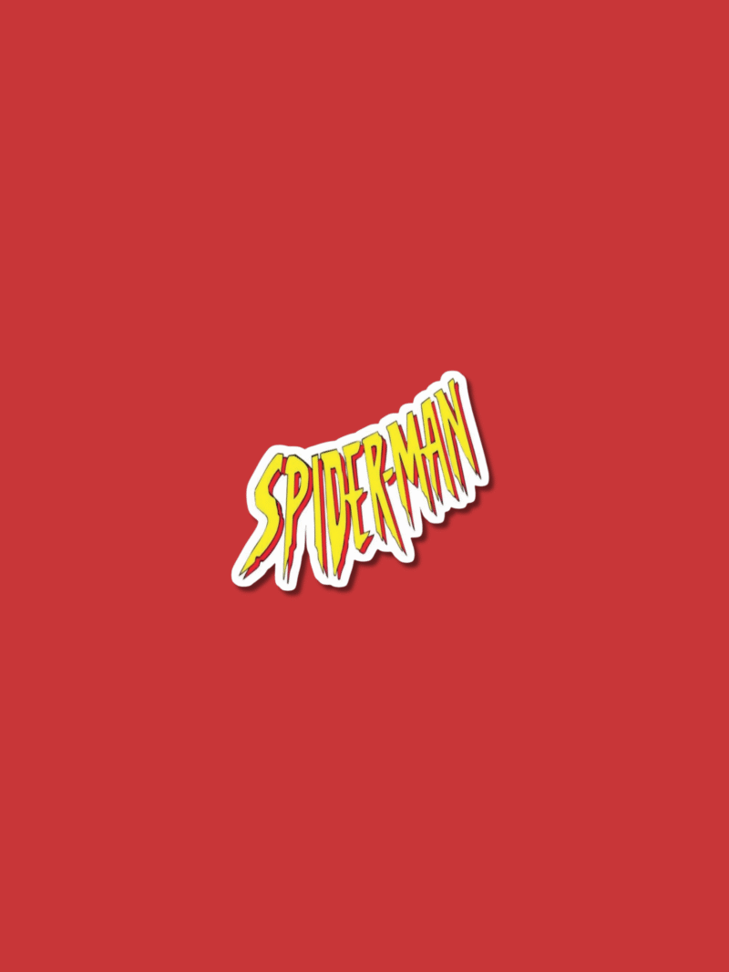 5 Spiderman Sticker