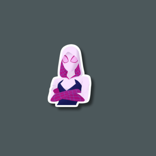 7 Gwen Stacy 2 Sticker