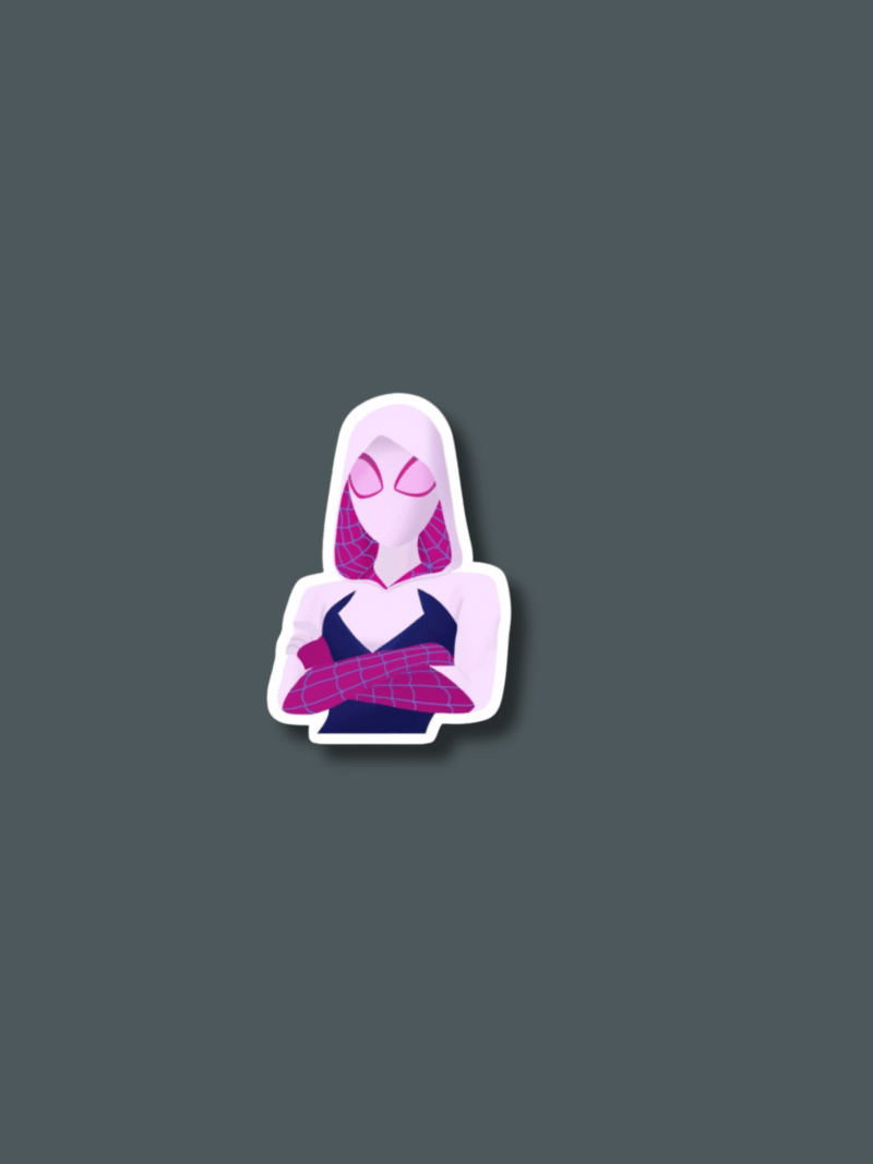 7 Gwen Stacy 2 Sticker